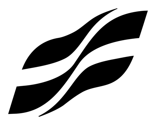 Flowing Ribbon Wave Logo