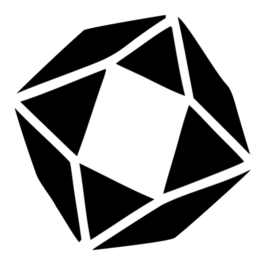 Faceted Polygon Gem Logo