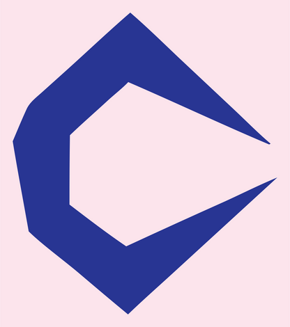 Angular C Shield Logo #fce4ec/#283593