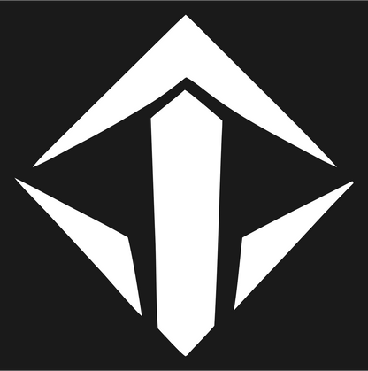 Diamond Spike Industrial Logo #1a1a1a/#ffffff