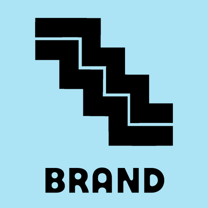 Stepped Layers Croissant Logo preview