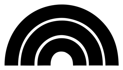 Croissant Arc Trio Logo