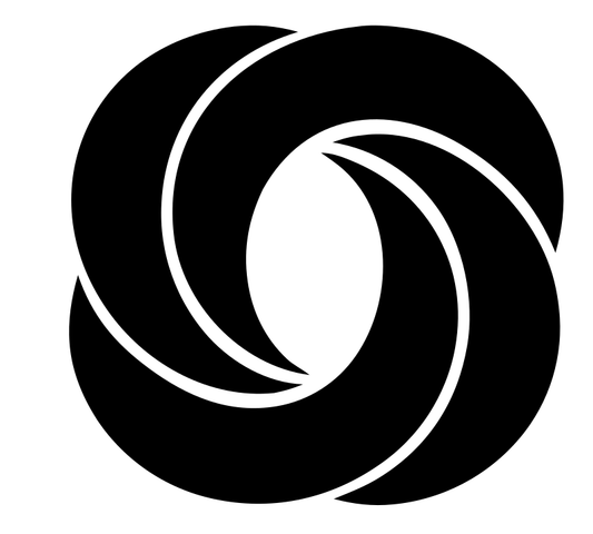 Rotating Knot Bagel Logo