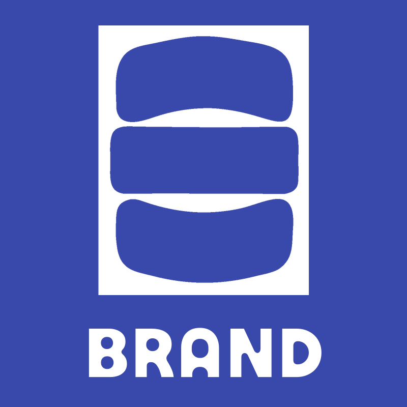 Stacked Bun Burger Logo preview