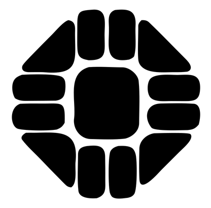 Segmented Circle Sushi Logo