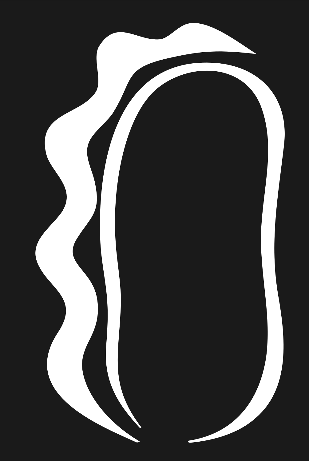 Hand-Drawn Hot Dog Logo #1a1a1a/#ffffff