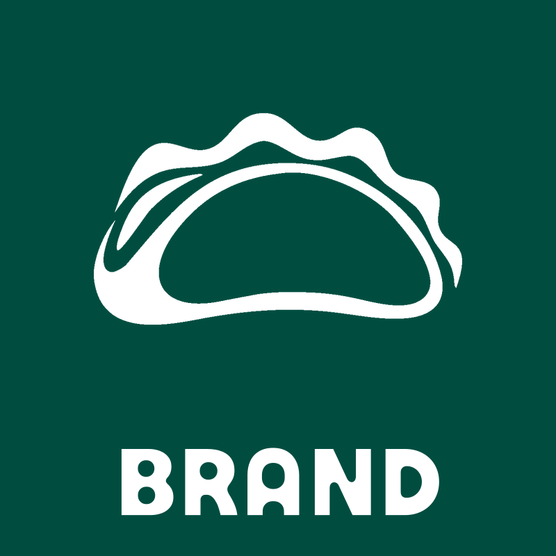 Hand-Drawn Taco Silhouette Logo preview
