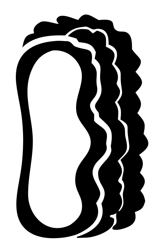 Curly Lettuce Taco Logo