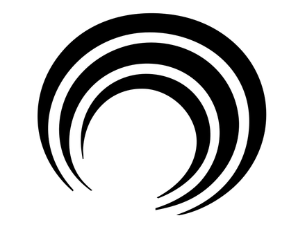 Concentric Arcs Taco Logo