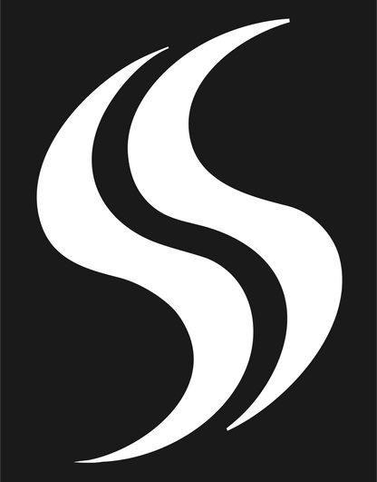 Swirling Flame Taco Logo #1a1a1a/#ffffff