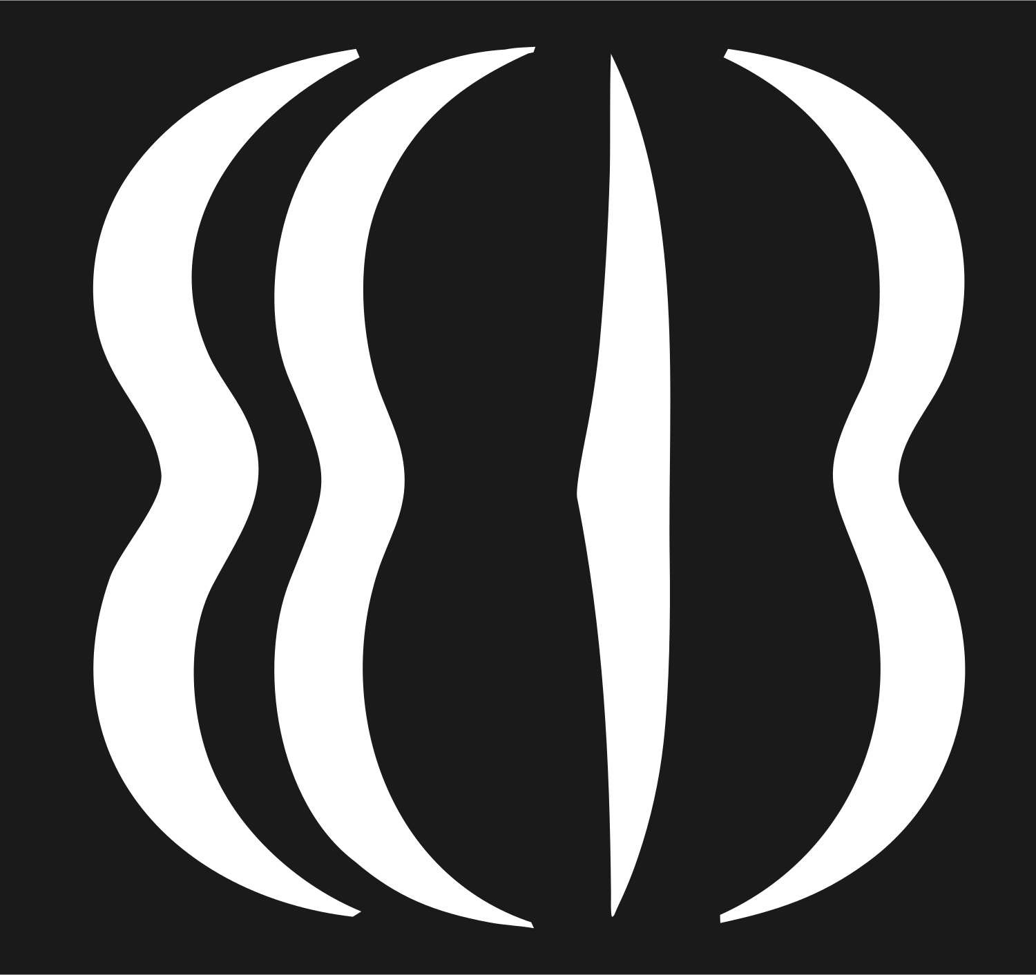 Wavy Steam Taco Logo #1a1a1a/#ffffff
