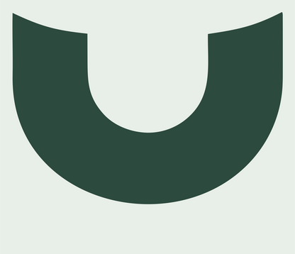 Horseshoe Arch Hockey Logo #e8efe9/#2d4a3e