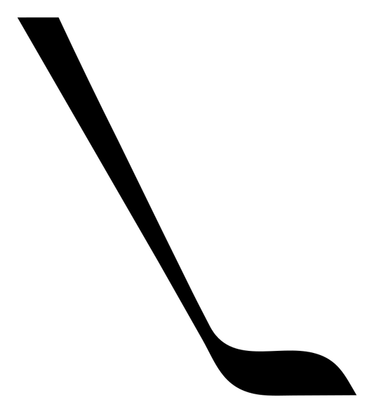 Hockey Stick Flat Logo