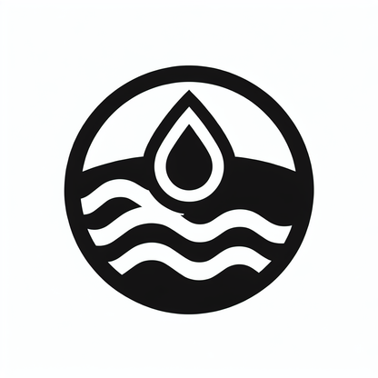 Water Droplet Logo