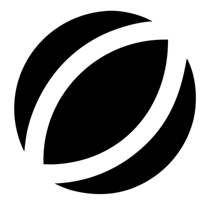 Curved Seam Golf Ball Logo