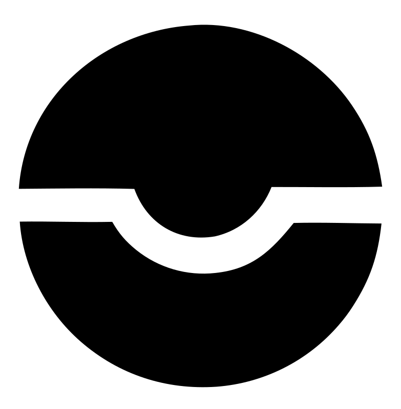 Slotted Circle Golf Ball Logo
