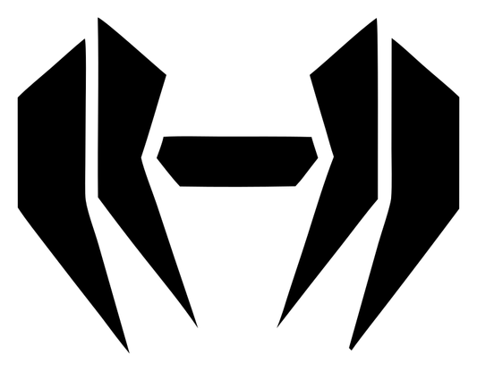 Angular Bracket Dumbbell Logo
