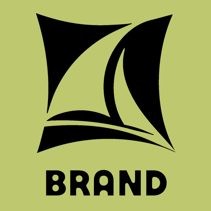 Sailboat Framed Negative Space Logo preview