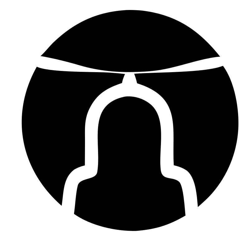Person Under Rotor Logo