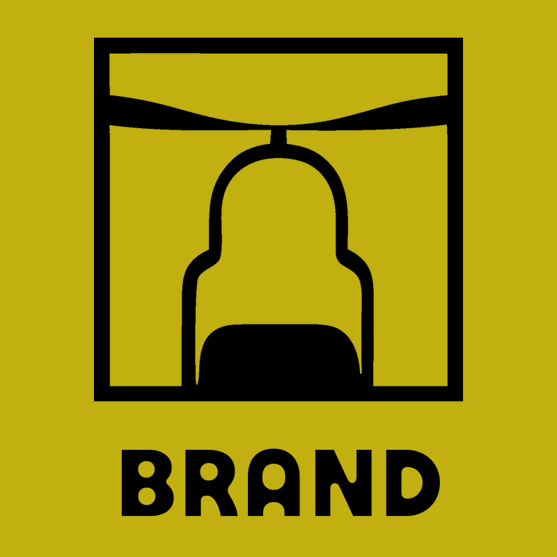 Helicopter Arch Negative Space Logo preview