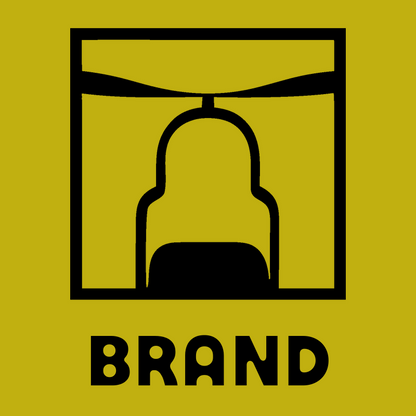 Helicopter Arch Negative Space Logo preview
