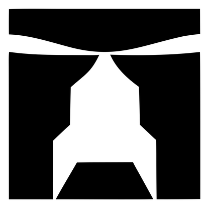 Torii Gate Helicopter Logo #ffffff/#000000