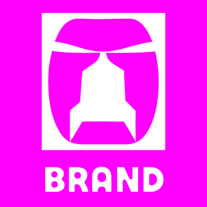 Rocket Helmet Negative Space Logo preview