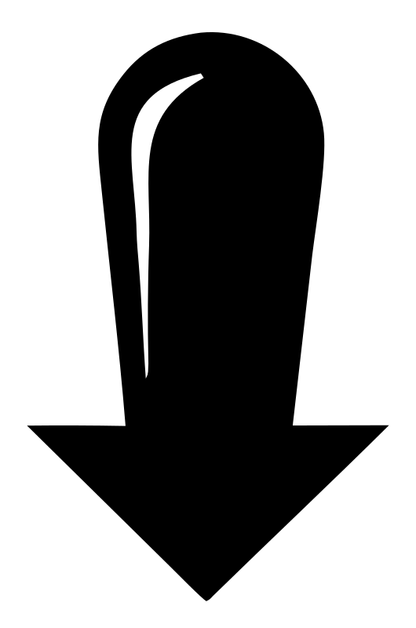 Down Arrow Submarine Logo