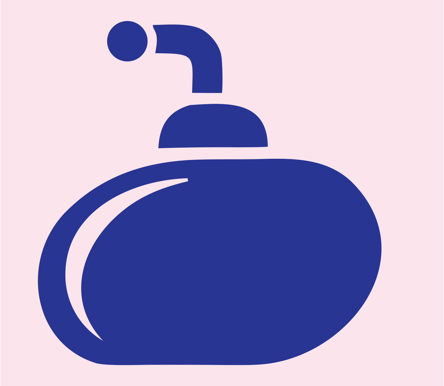 Tangram Submarine Logo #fce4ec/#283593