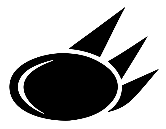 Meteor Strike Oval Logo