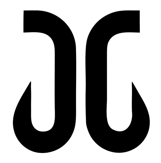 Double Hook Handlebar Logo
