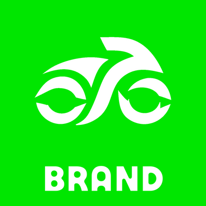 Curved Motorbike Logo Set preview