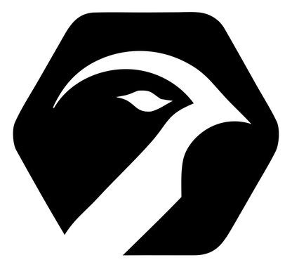 Eagle Head Hexagon Logo