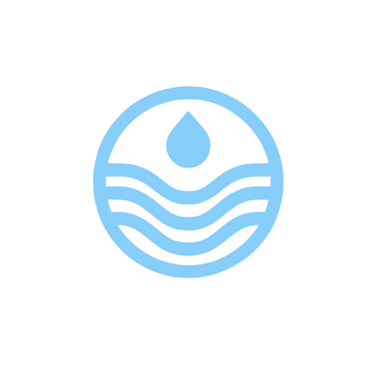 Water Drop Logo #87CEFA