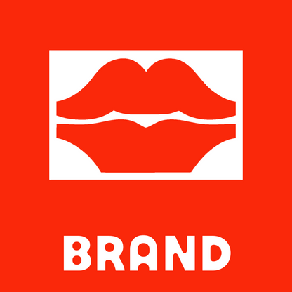 Lips Mustache Trio Logo preview