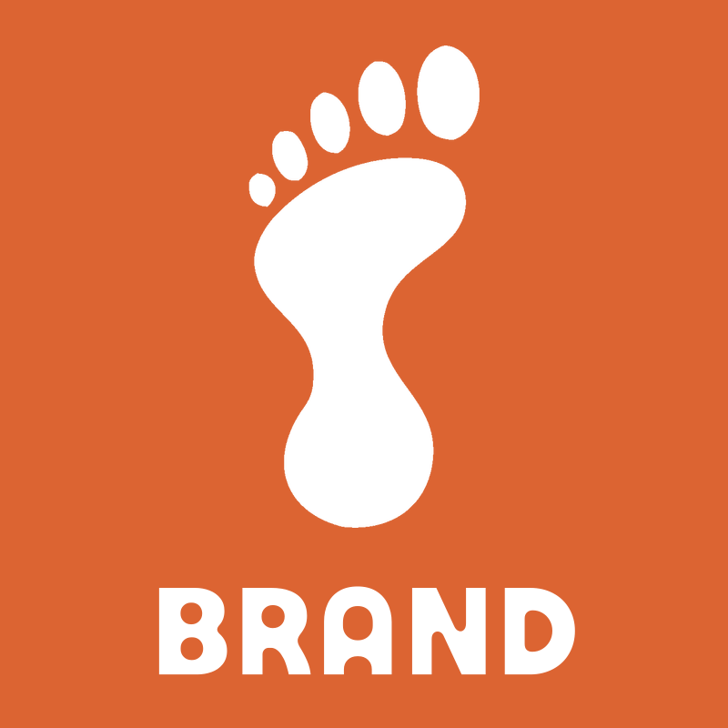 Solid Barefoot Print Logo preview