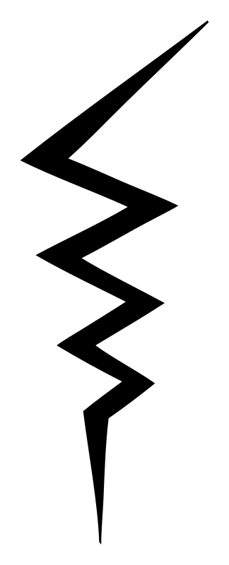 Lightning Bolt Foot Logo