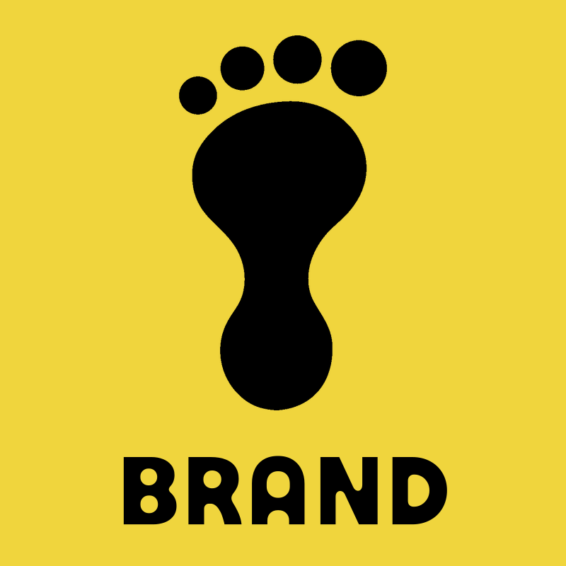 Bold Footprint Toes Logo preview