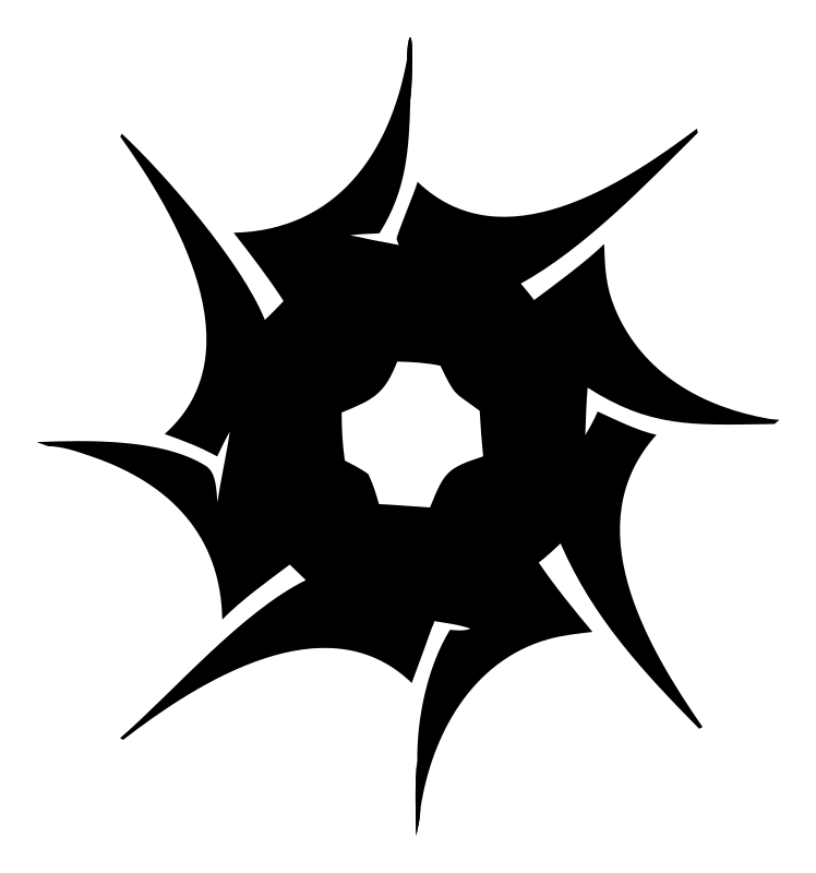 Spiked Ring Burst Logo