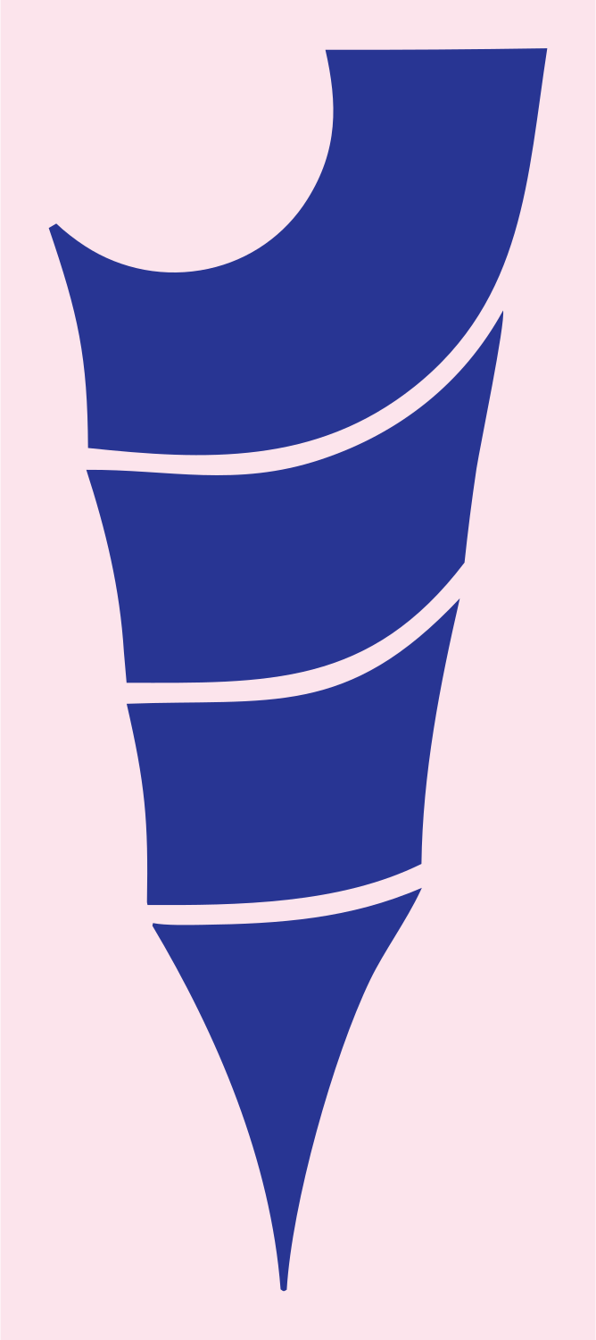 Tapered Drill Bit Logo #fce4ec/#283593