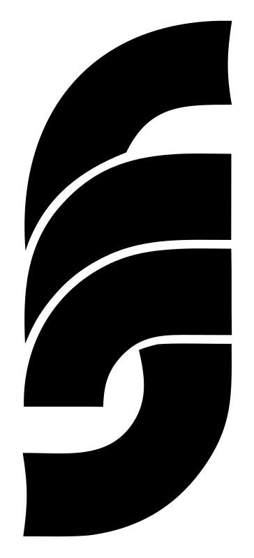 Layered S Blade Logo
