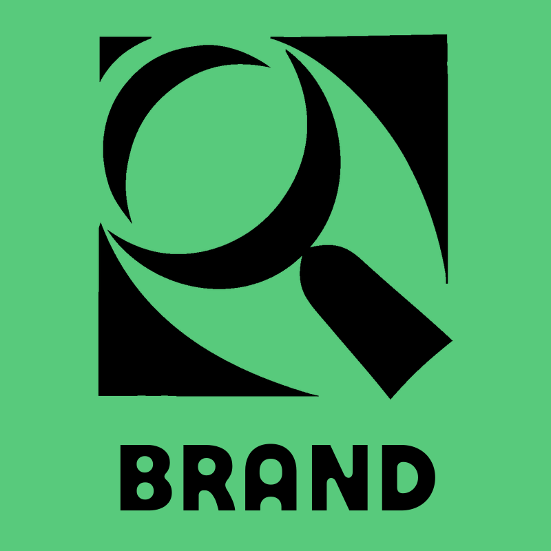 Negative Space Loupe Logo preview