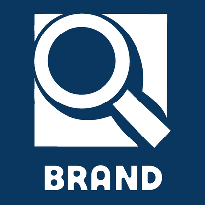 Bold Search Loupe Logo preview