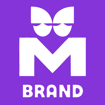 Bold Letter M Cat Face Icon preview