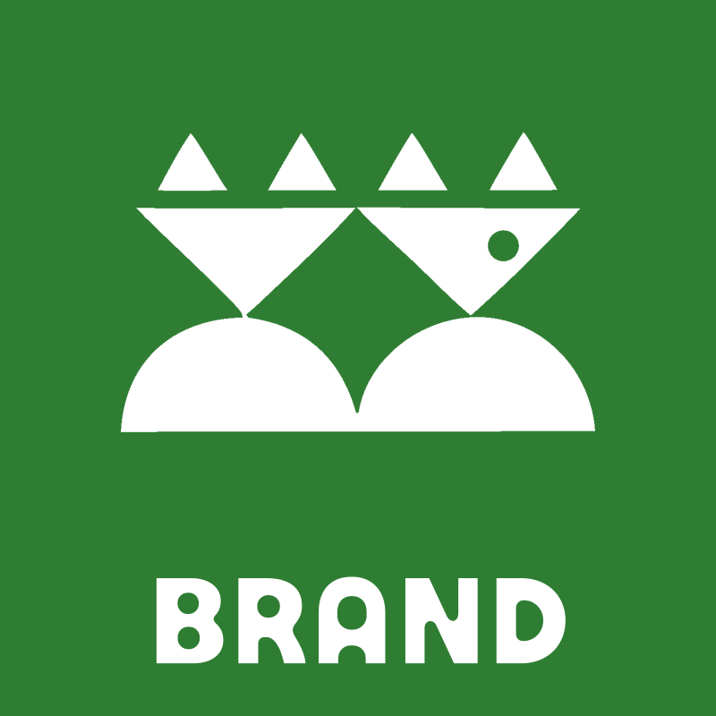 Bold Bauhaus Triangles Twin Cat Crest preview