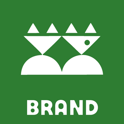 Bold Bauhaus Triangles Twin Cat Crest preview