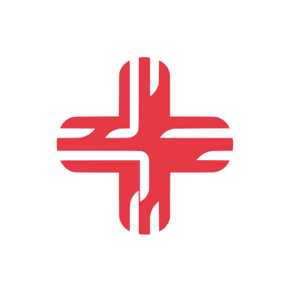 Cross Logo #E63946