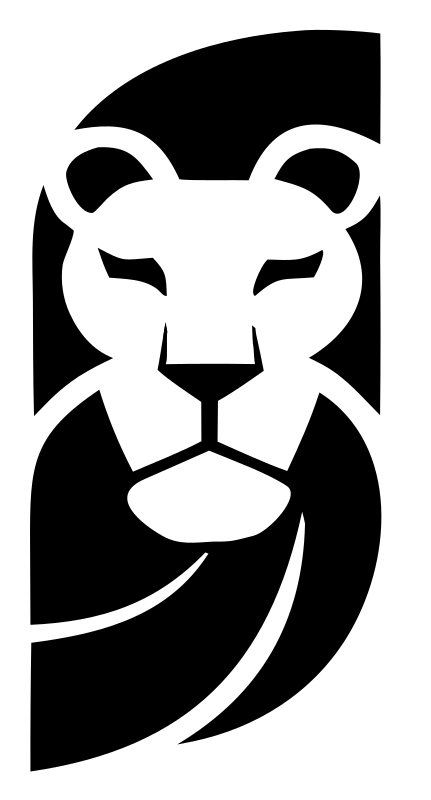 Bold Lion Head Icon