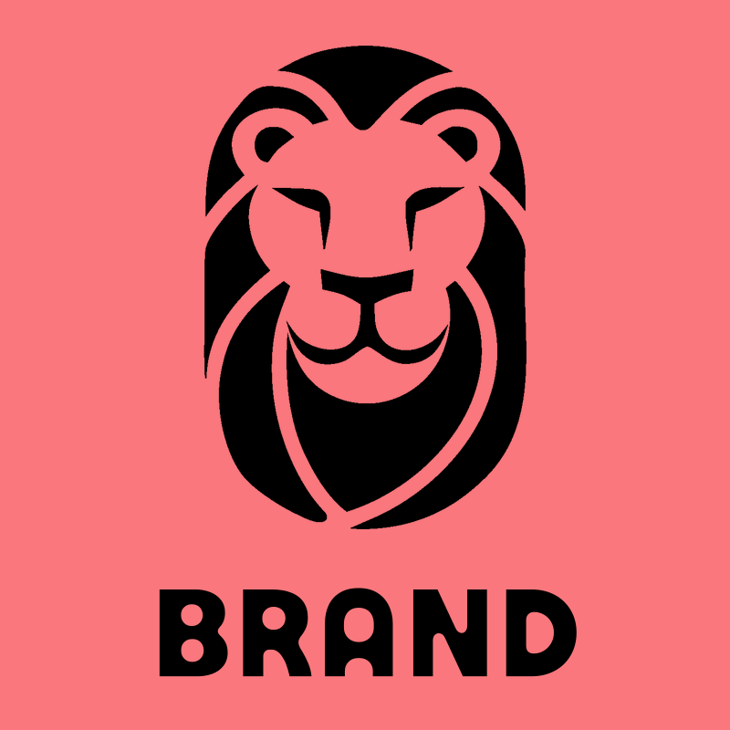 Bold Mane Cutout Frontal Lion Crest preview