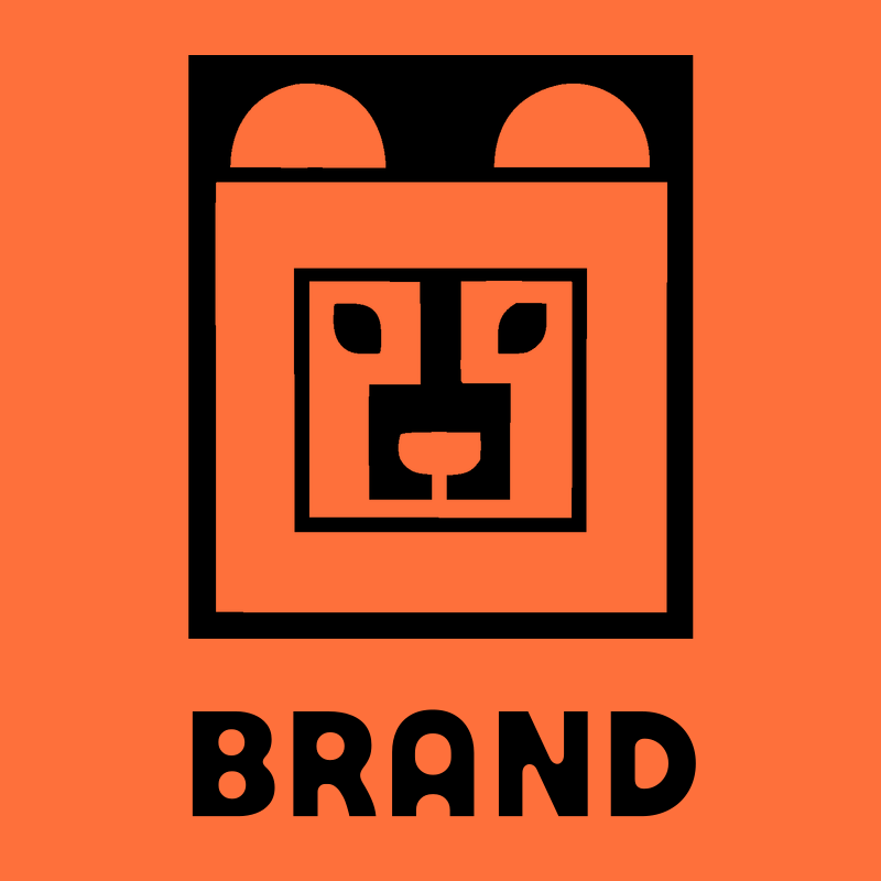 Brutalist Square Bear Face Mark preview